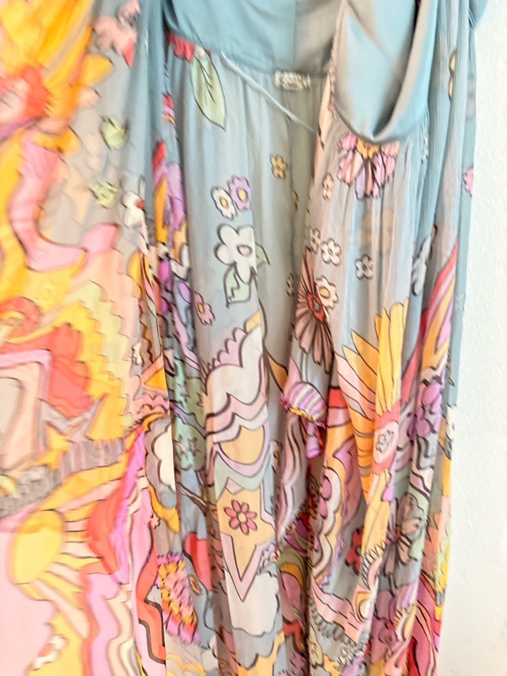 Free People Monarch Kimono in Seafoam RARE One size - Picture 11 of 15